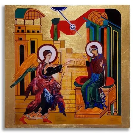 Icono de la Virgen del Camino, símbolo del Camino Neocatecumenal